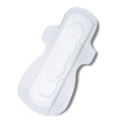 OEM 155mm Lady Soft Sanitary Pad ผ้าเช็ดปากฝ้ายย่อยสลายได้สำหรับสุภาพสตรีเพื่อสุขอนามัยของผู้หญิง