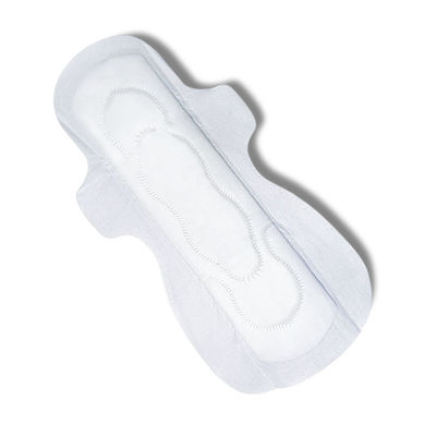 OEM 155mm Lady Soft Sanitary Pad ผ้าเช็ดปากฝ้ายย่อยสลายได้สำหรับสุภาพสตรีเพื่อสุขอนามัยของผู้หญิง