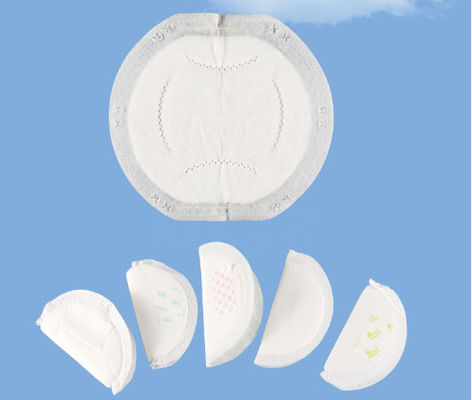 OEM Nursing Breast Pads แผ่นให้นมแบบใช้แล้วทิ้ง ISO9001