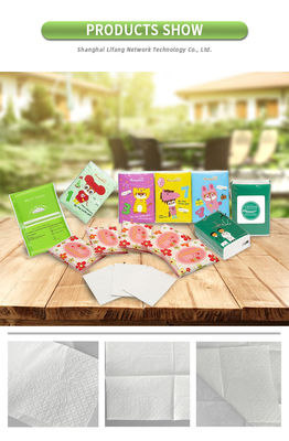 กระดาษปาร์ตี้ 300X300 มม. กระดาษเช็ดปาก Serviette En Paper 12.5g กระดาษเช็ดปากสำหรับร้านอาหาร
