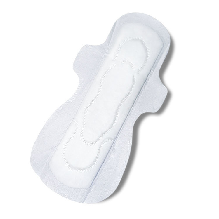 OEM 155mm Lady Soft Sanitary Pad ผ้าเช็ดปากฝ้ายย่อยสลายได้สำหรับสุภาพสตรีเพื่อสุขอนามัยของผู้หญิง